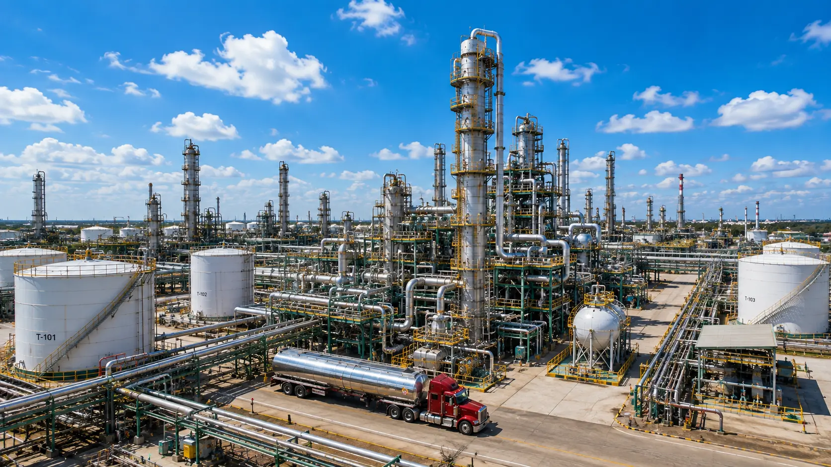 Industrial tank farm and storage facility in Minnesota, United States